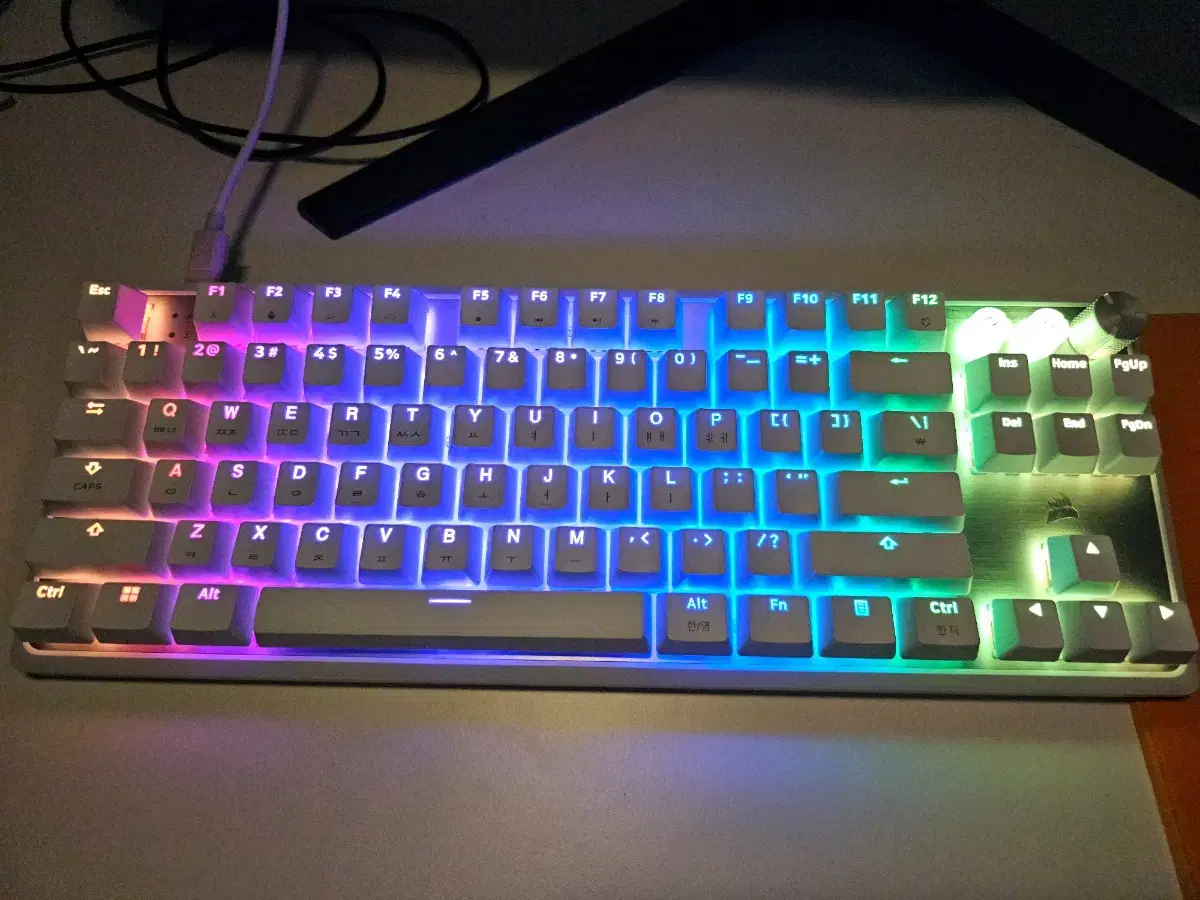 커세어 k70 pro tkl mgx 키보드